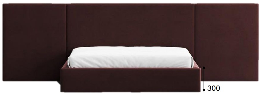 Unit 401 Headboard & Bedbase @ Main Bedroom - CMT 6m (Double Width) placeholder